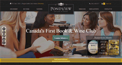 Desktop Screenshot of pondviewwinery.com